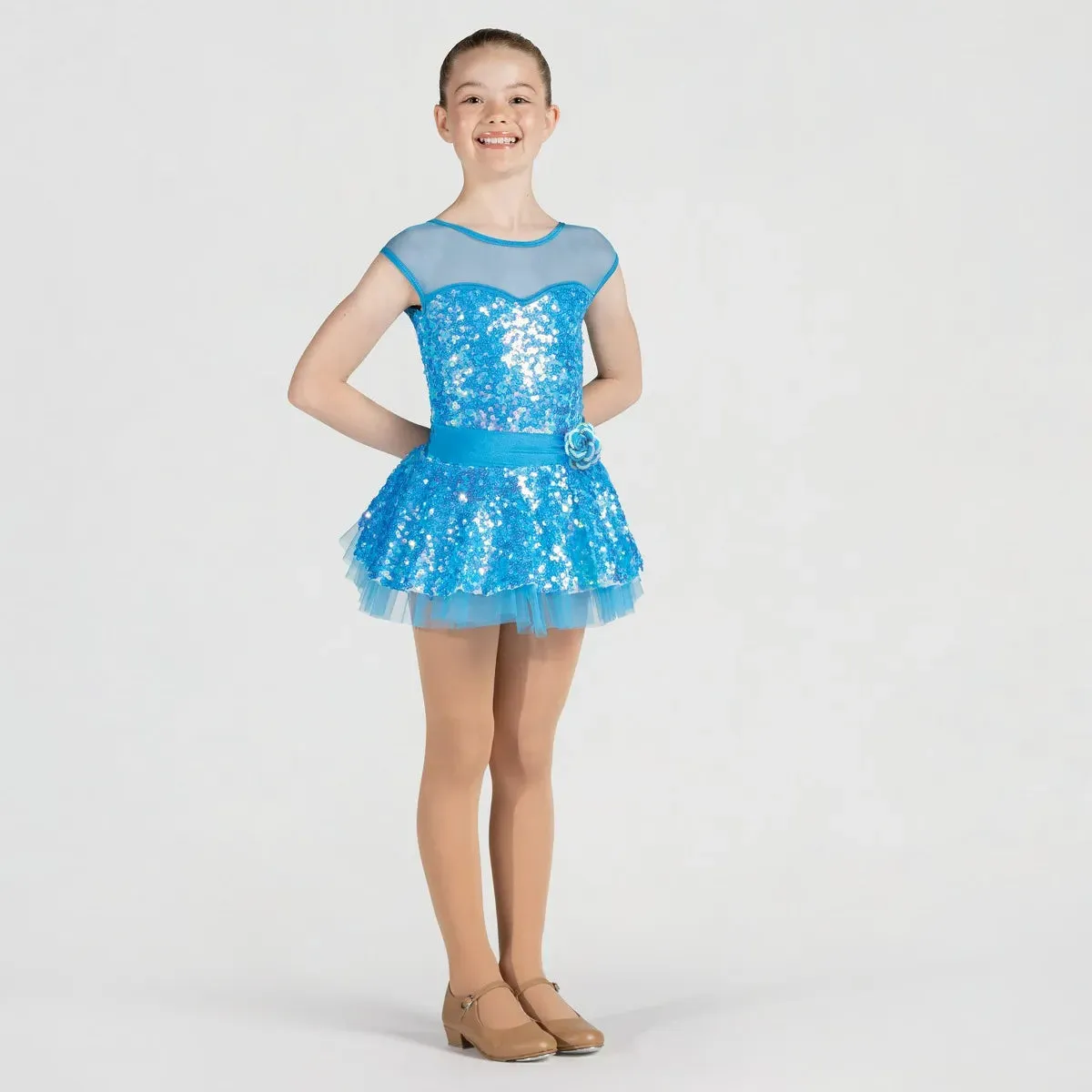 1st Position Sequin Glitz Dress