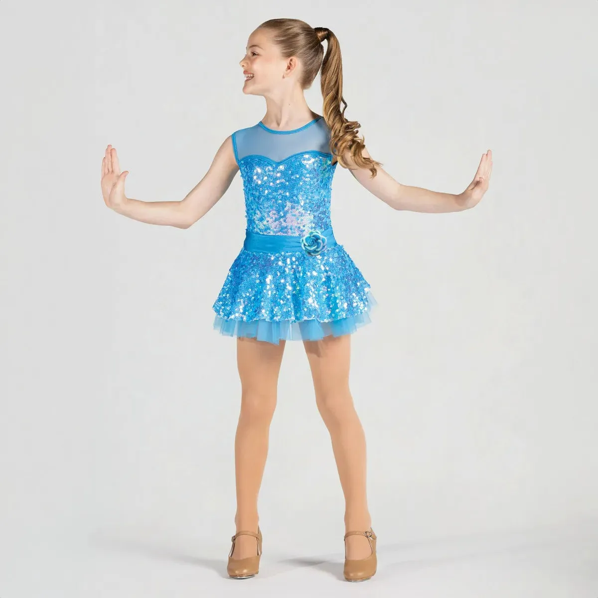 1st Position Sequin Glitz Dress