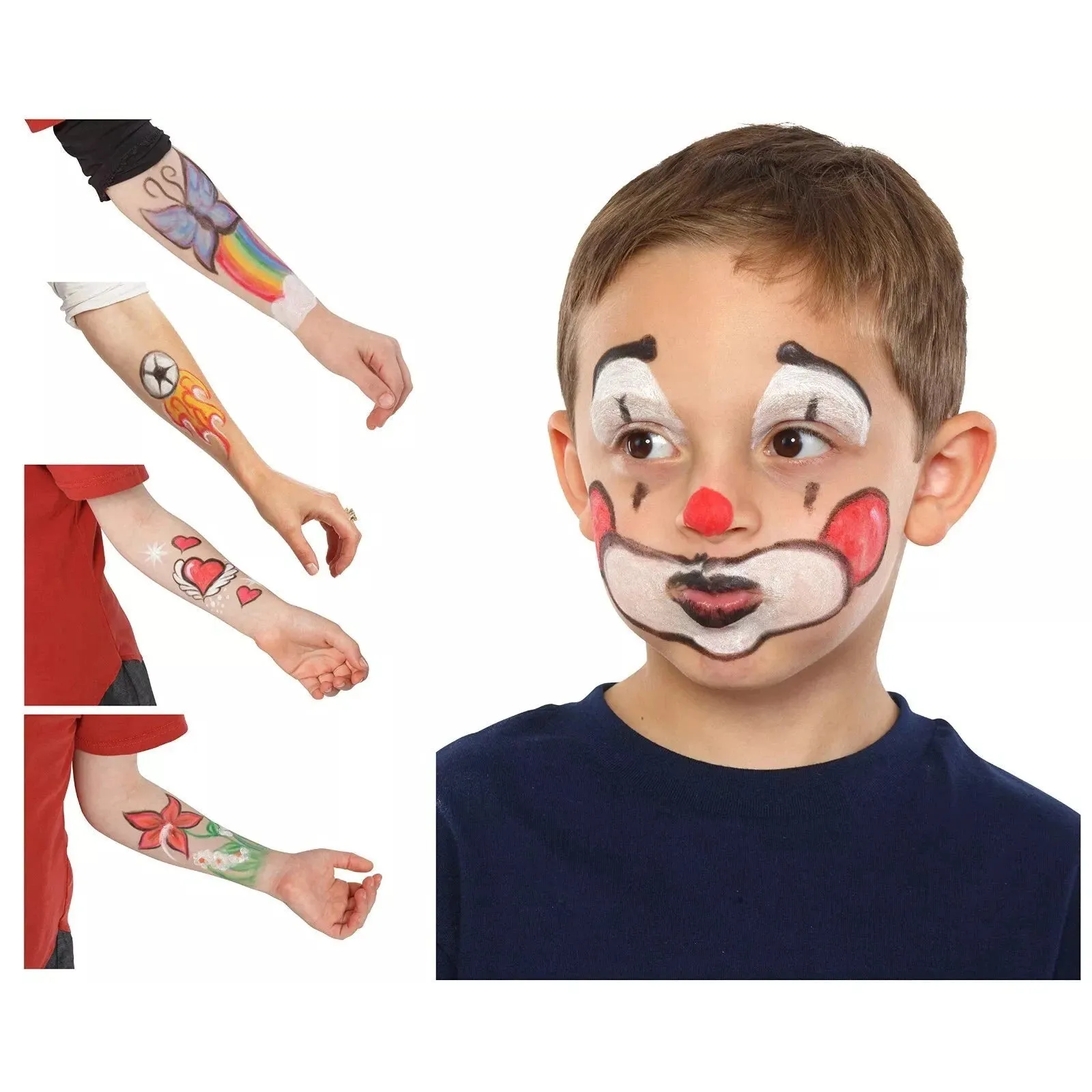 6 Color Face Paint