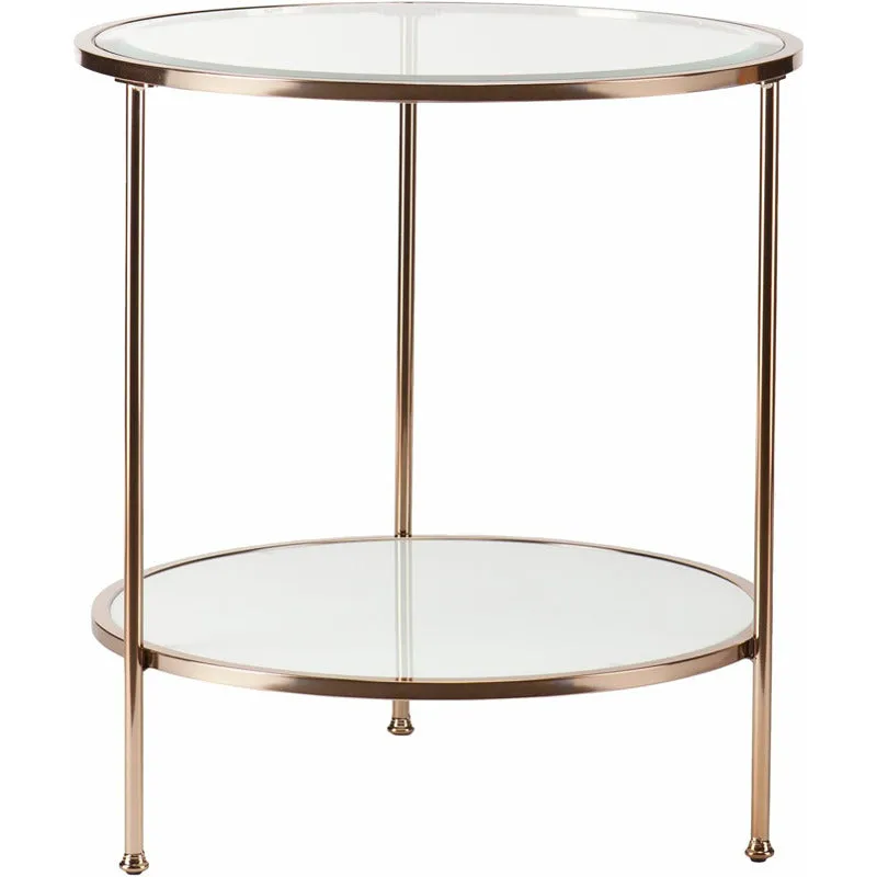 Ackerly Round End Table