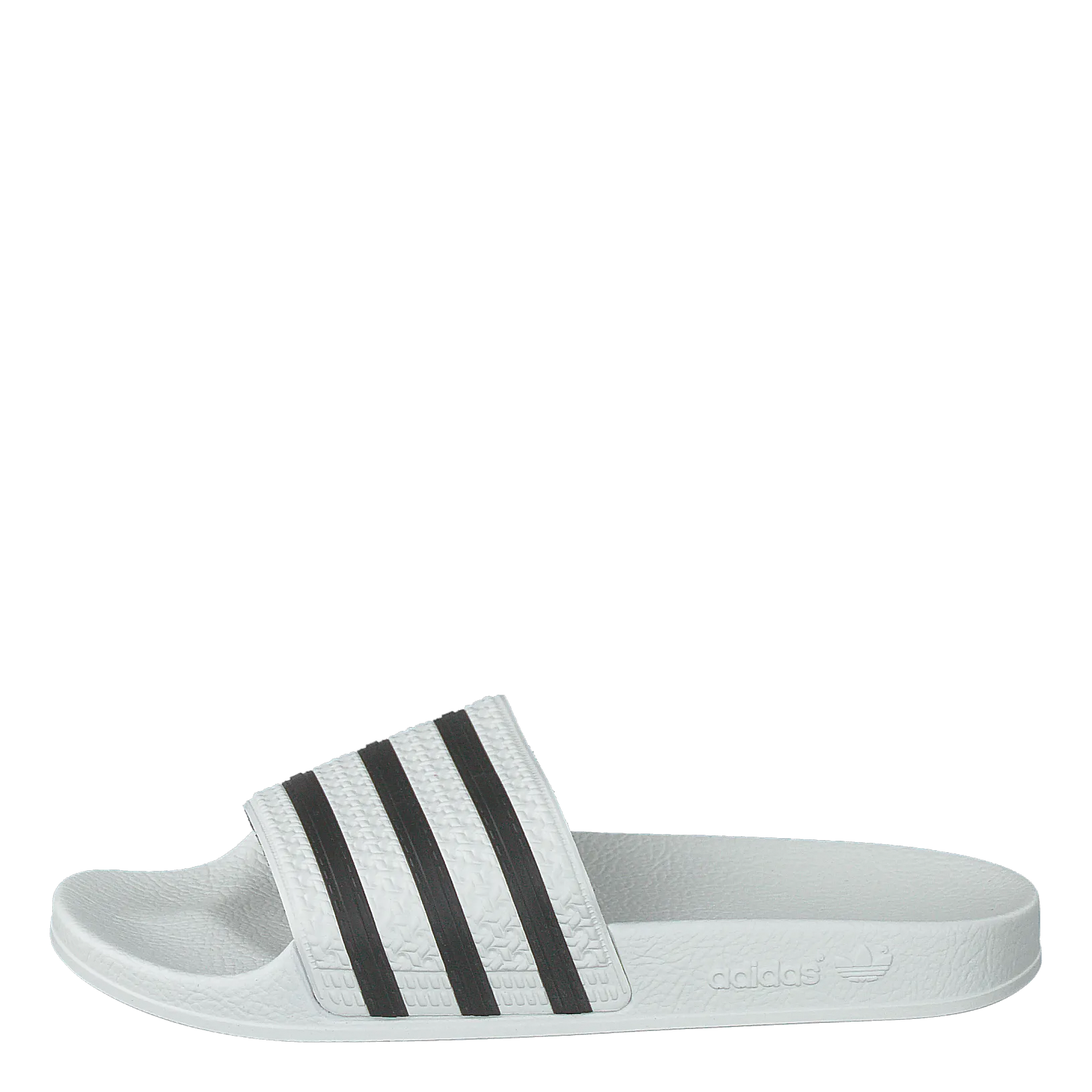 Adilette White/cblack/white