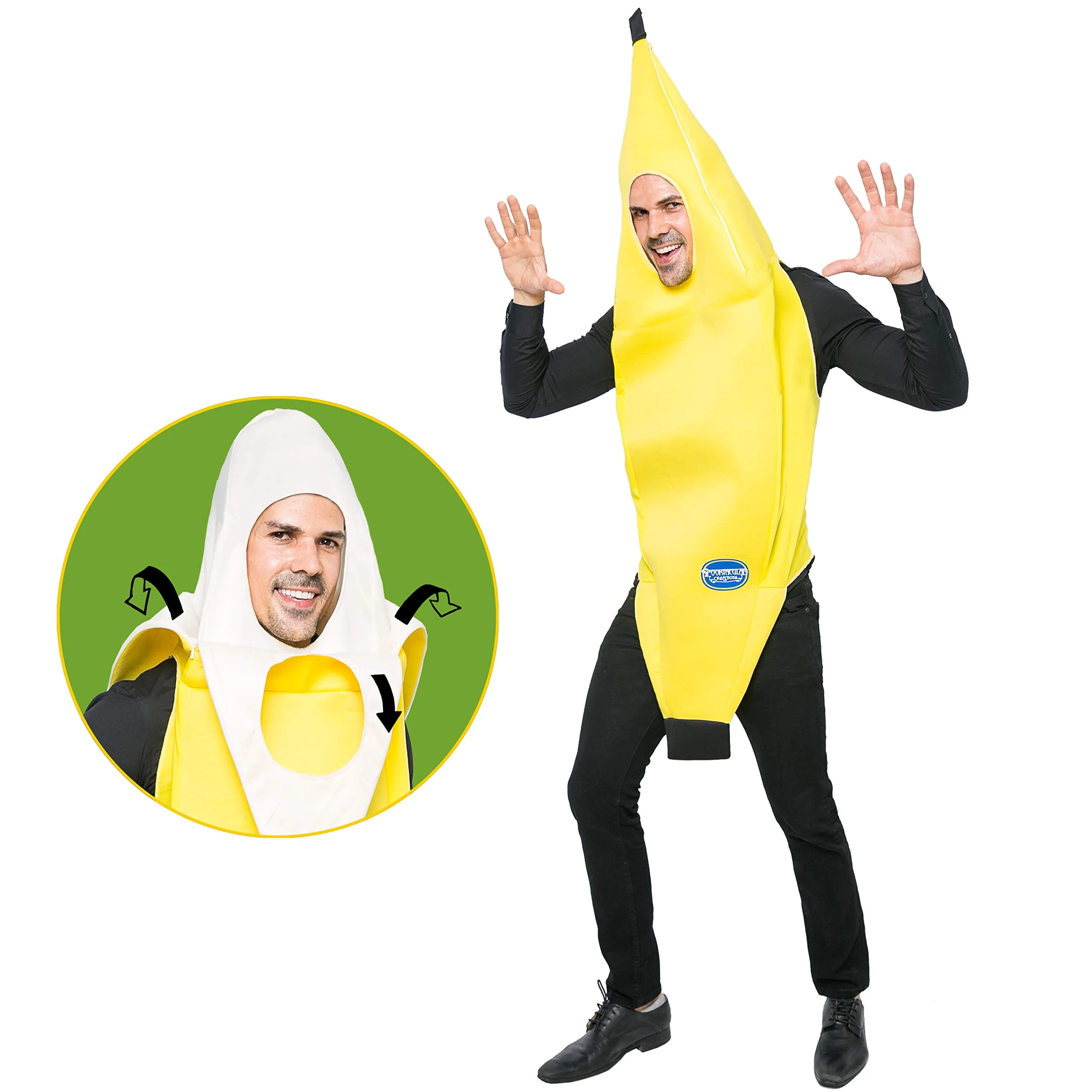 Adult Unisex Banana Costume - Unisex