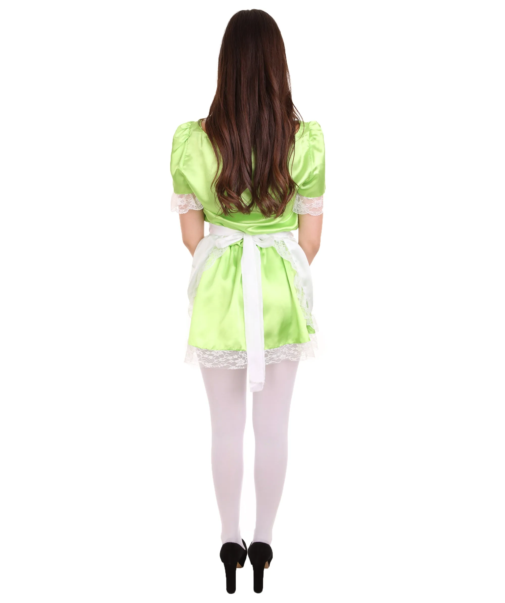 Adult Women's Traditional Maid Uniform Costume | Lime Cosplay Costume