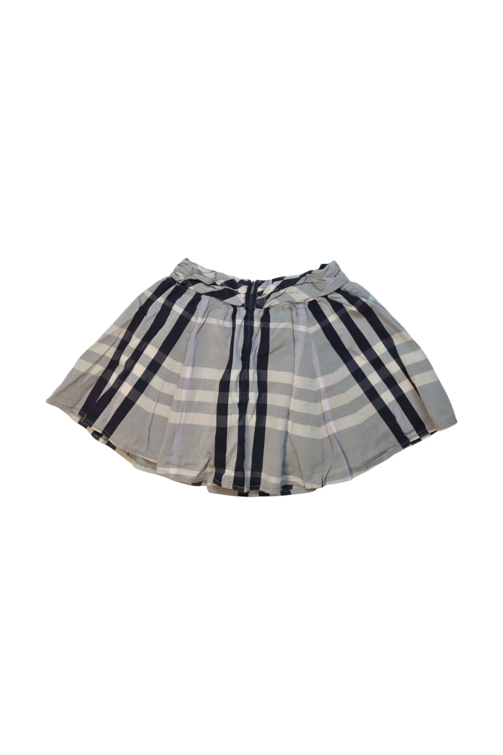 Burberry Plaid Skirt With Buckle 6T