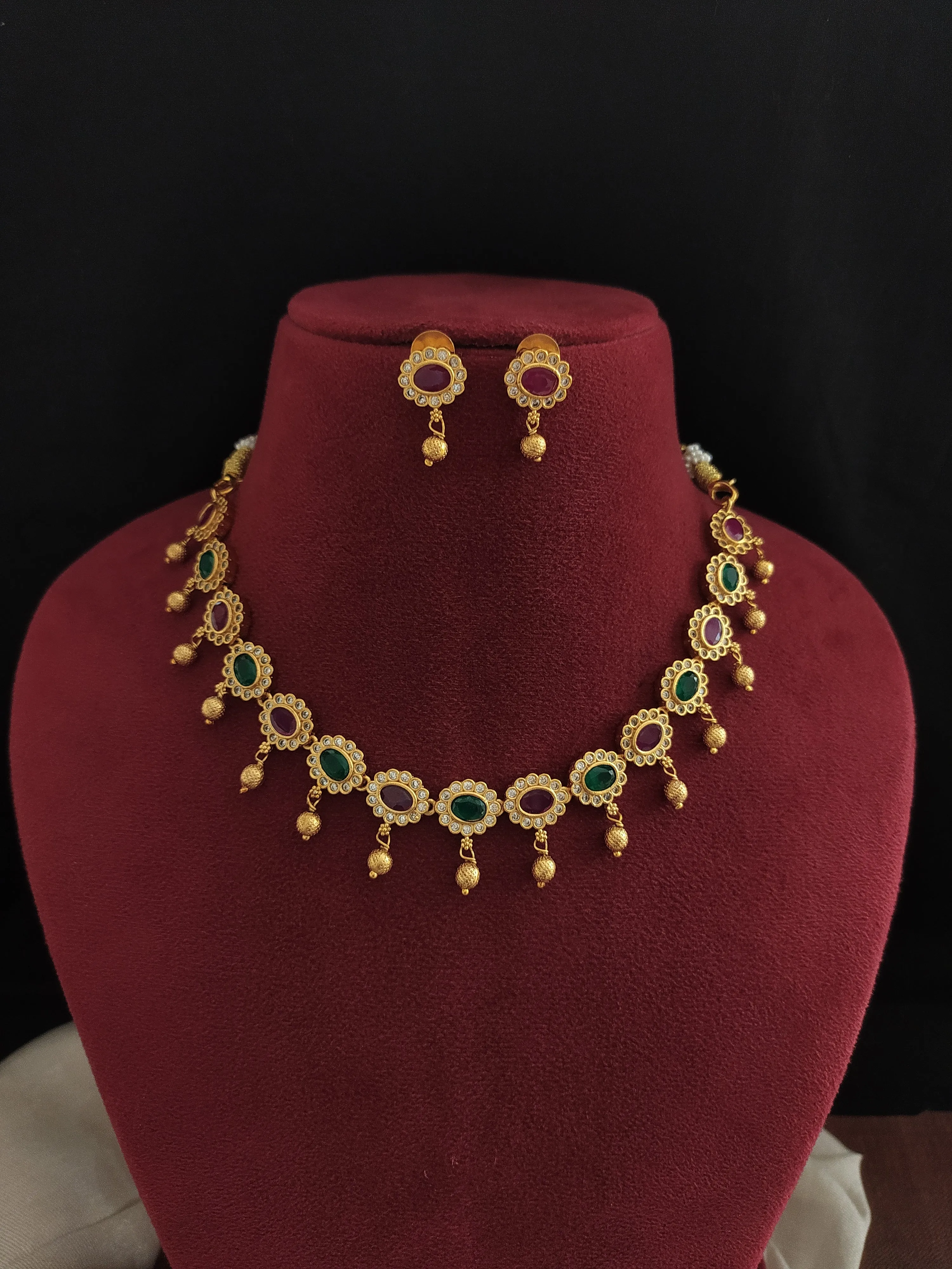 Elegant Gold-Plated Amazing Necklace set