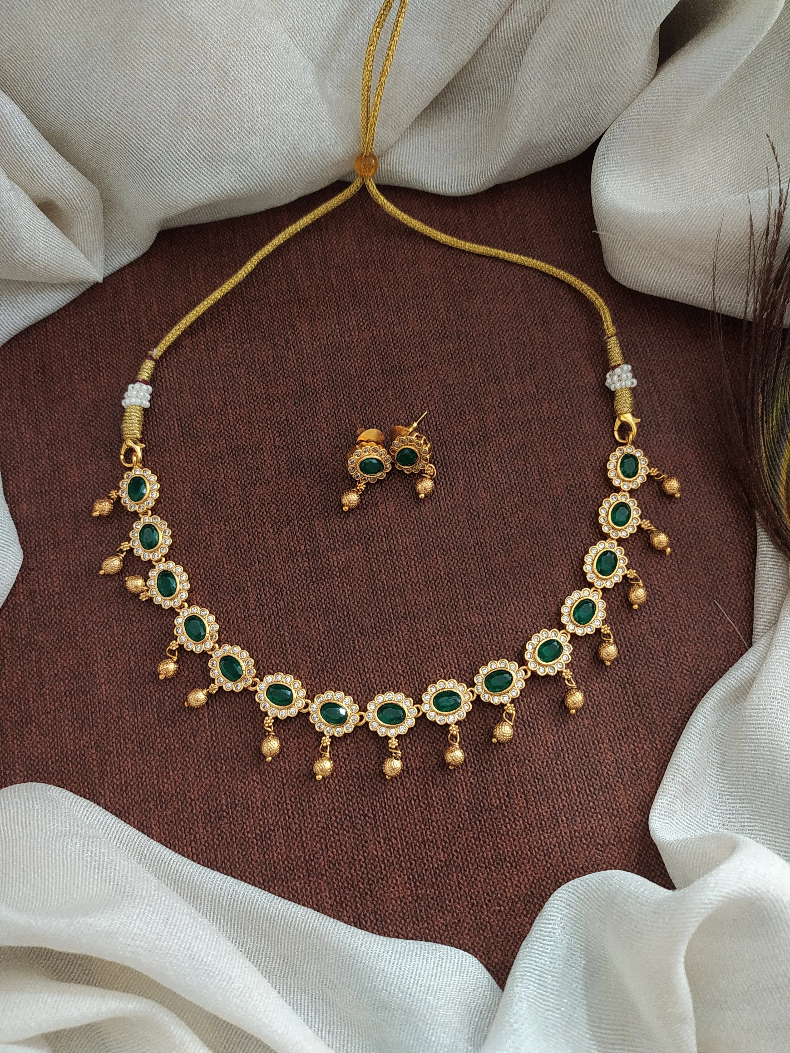 Elegant Gold-Plated Amazing Necklace set