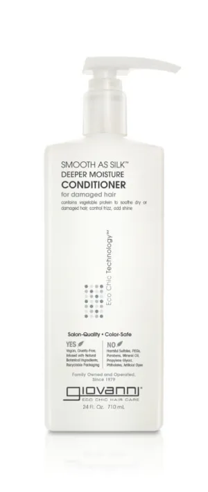 Giovanni Smooth as Silk Deep Moisture Conditioner 24 oz Liquid