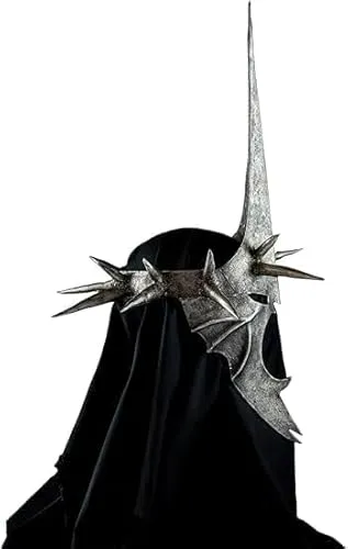 Handmade Nazgul Witch King Helmet - Perfect for Halloween Costumes and Cosplay Lord of the Rings Inspired Witch Helmet for Fantasy Lovers