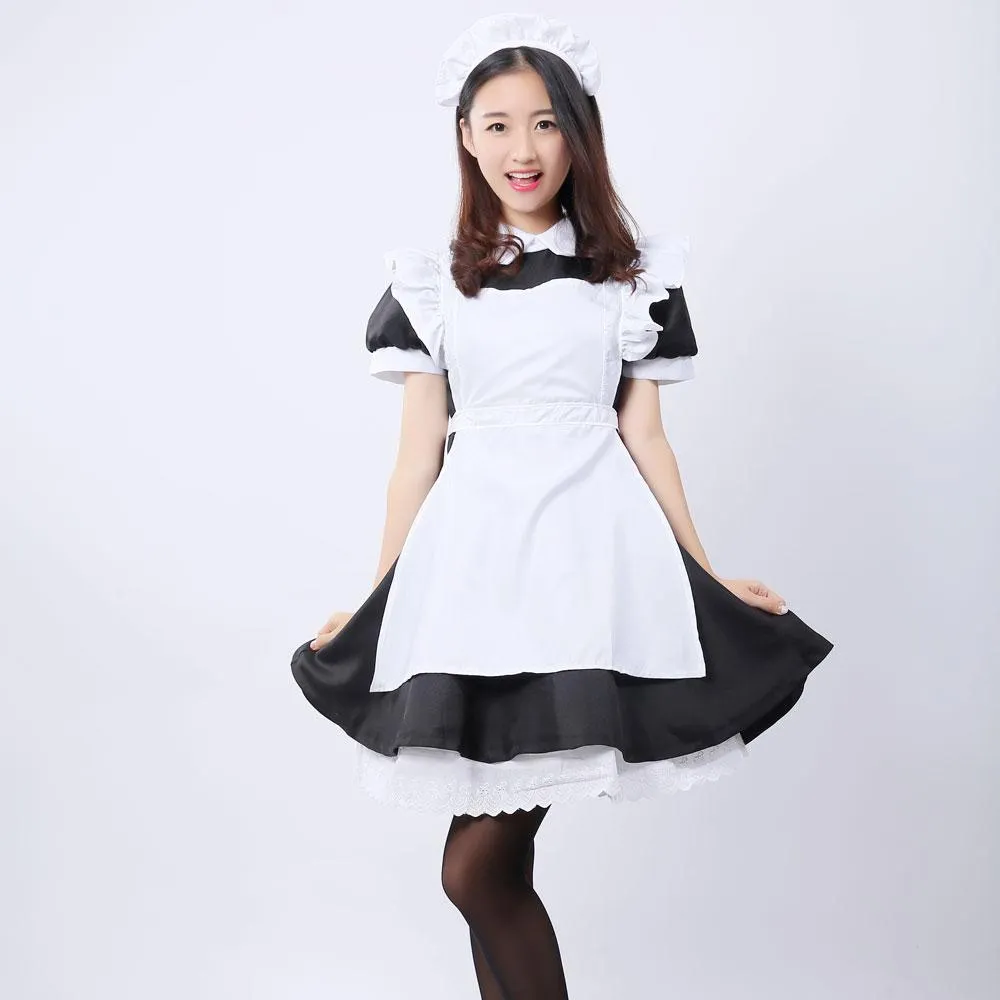 Housemaid Dress Cosplay Halloween Costumes - Culture Heaven Special