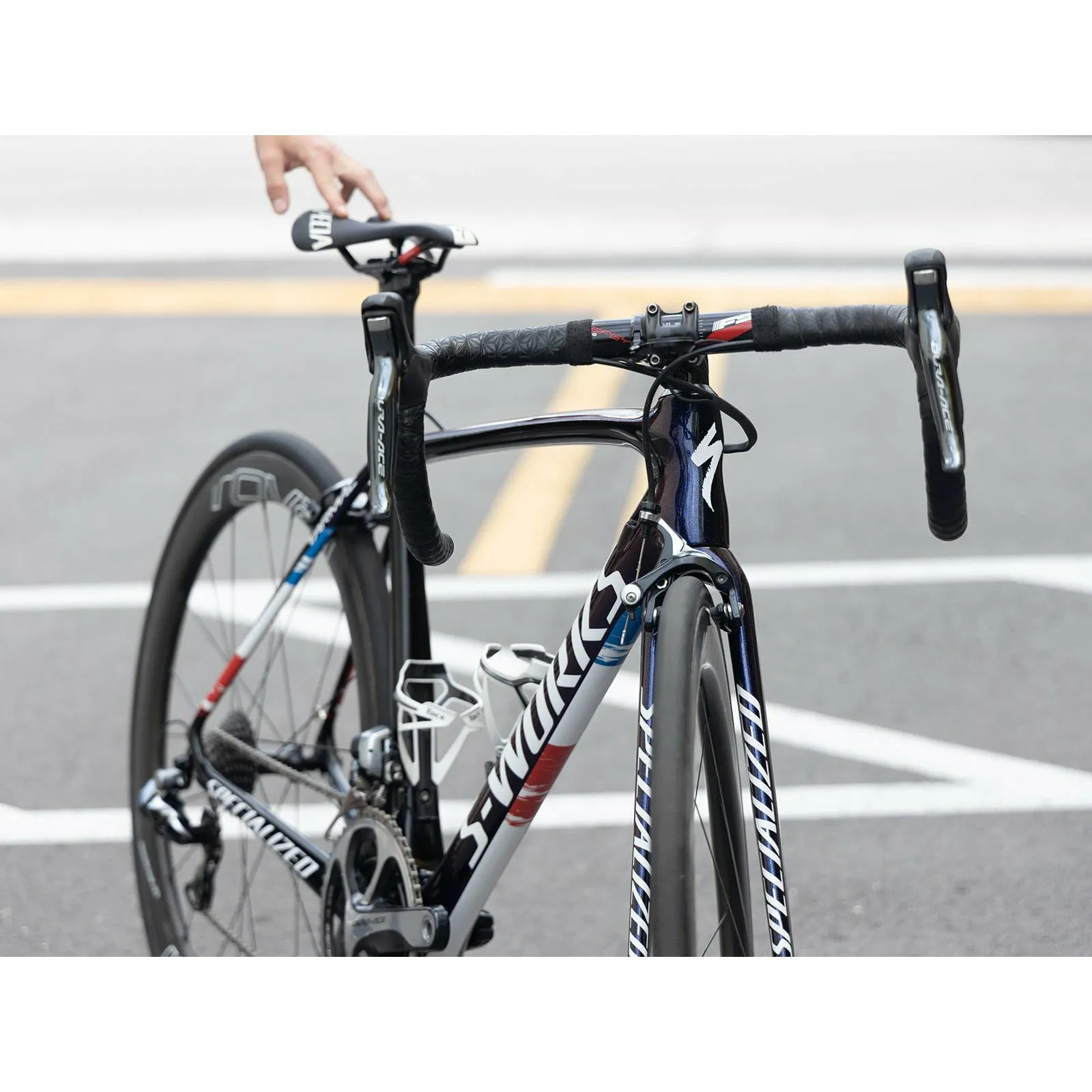 Julian Alaphilippe's Specialized S-Works Tarmac Team Road Bike - Custom Paint