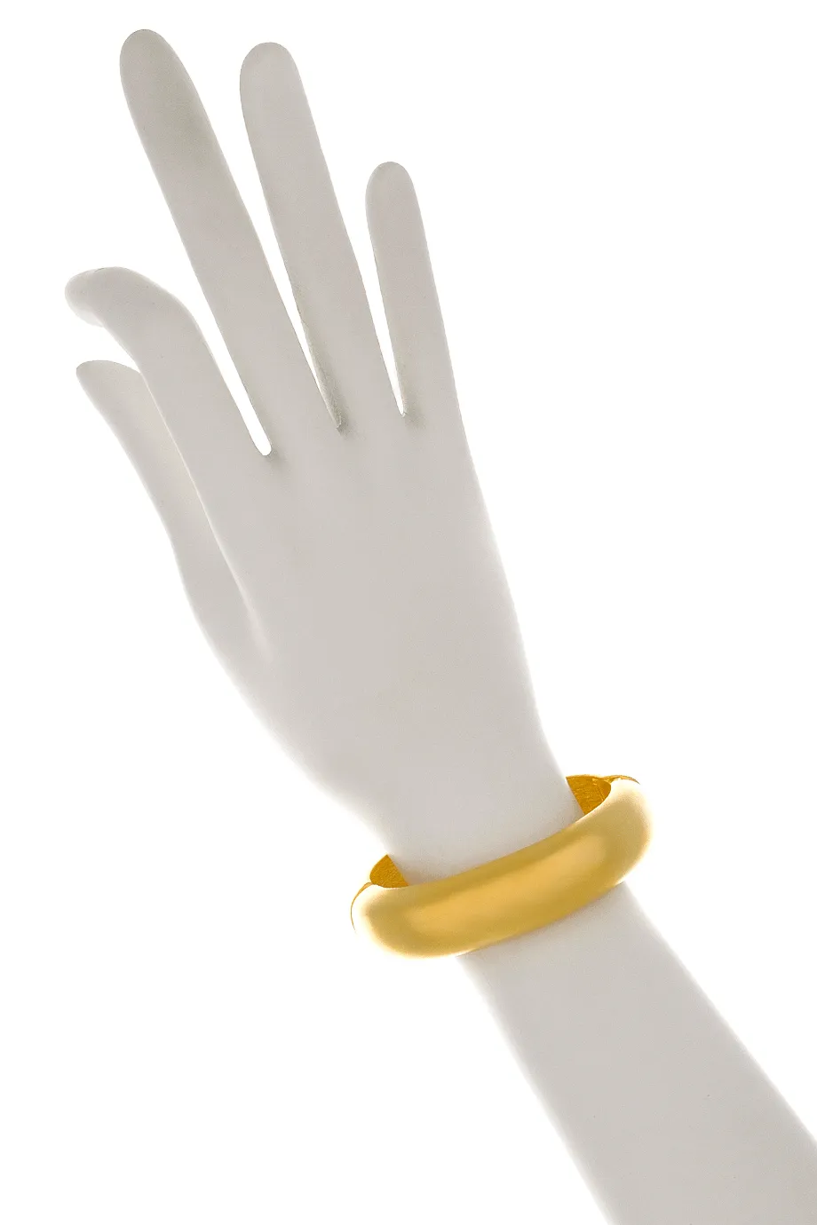 KENNETH JAY LANE Satin Gold Bangle