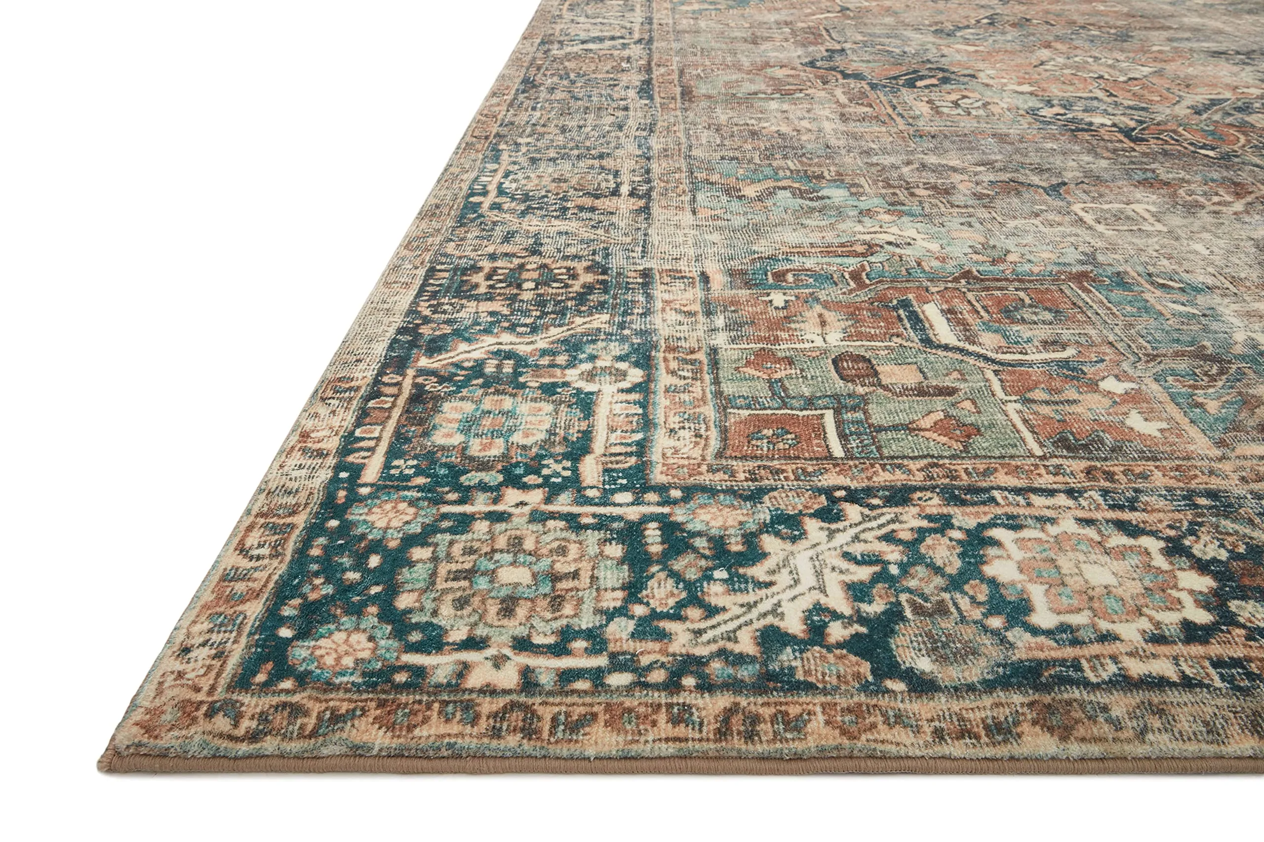 Loloi Ii Margot Terracotta Lagoon Rug 2x5