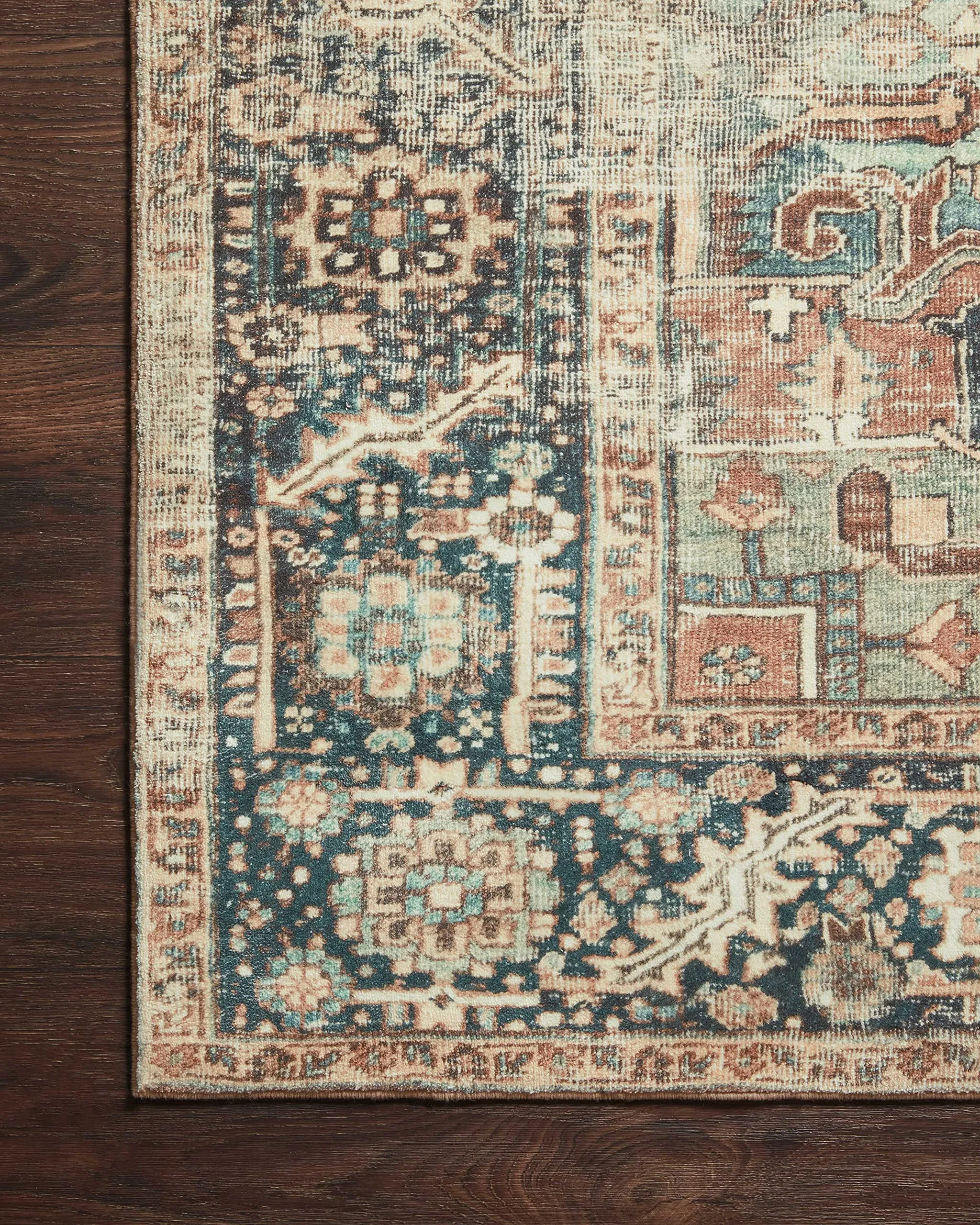 Loloi Ii Margot Terracotta Lagoon Rug 2x5