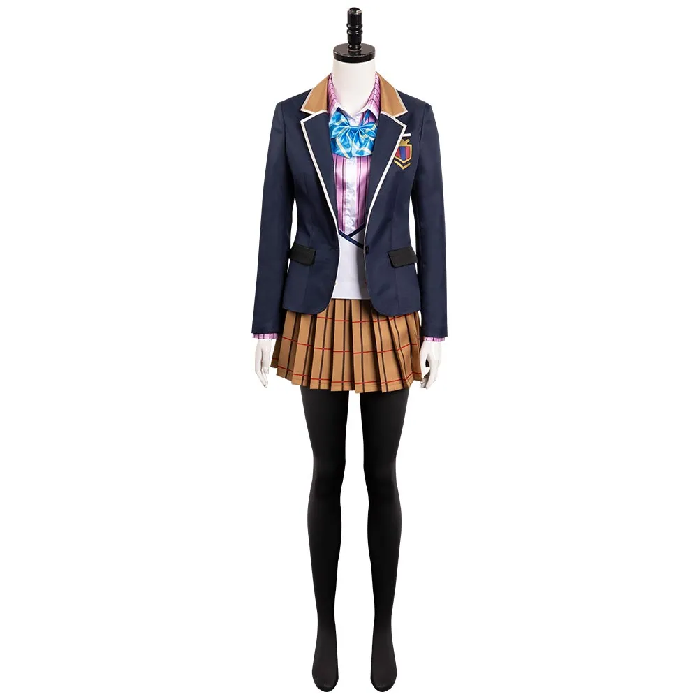 Masamune-kun no Revenge Aki Adagaki Cosplay Costume Outfits Halloween Carnival Suit