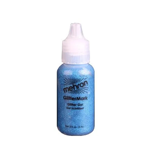 Mehron Makeup GlitterMark (.5 oz) (Blue)