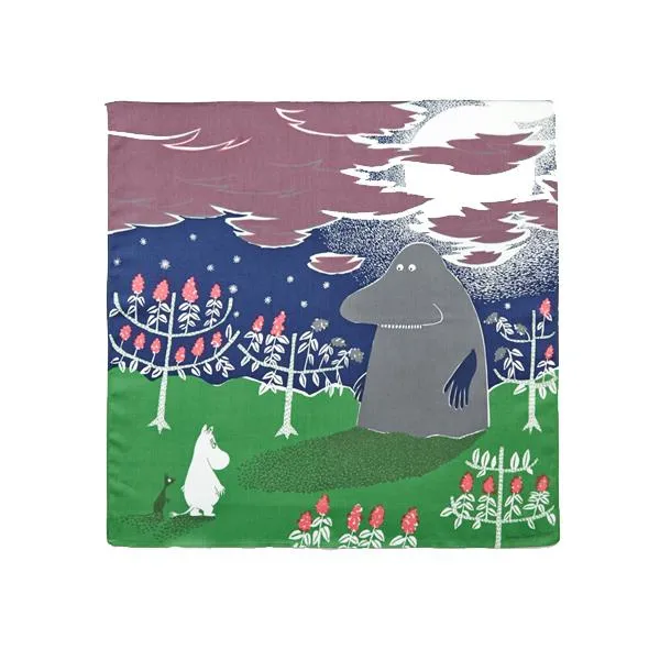 Moomin Handkerchief - Meeting Marran/G