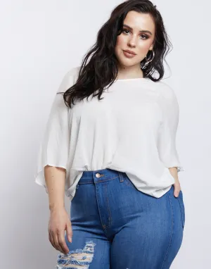 Plus Size On Cloud Nine Blouse