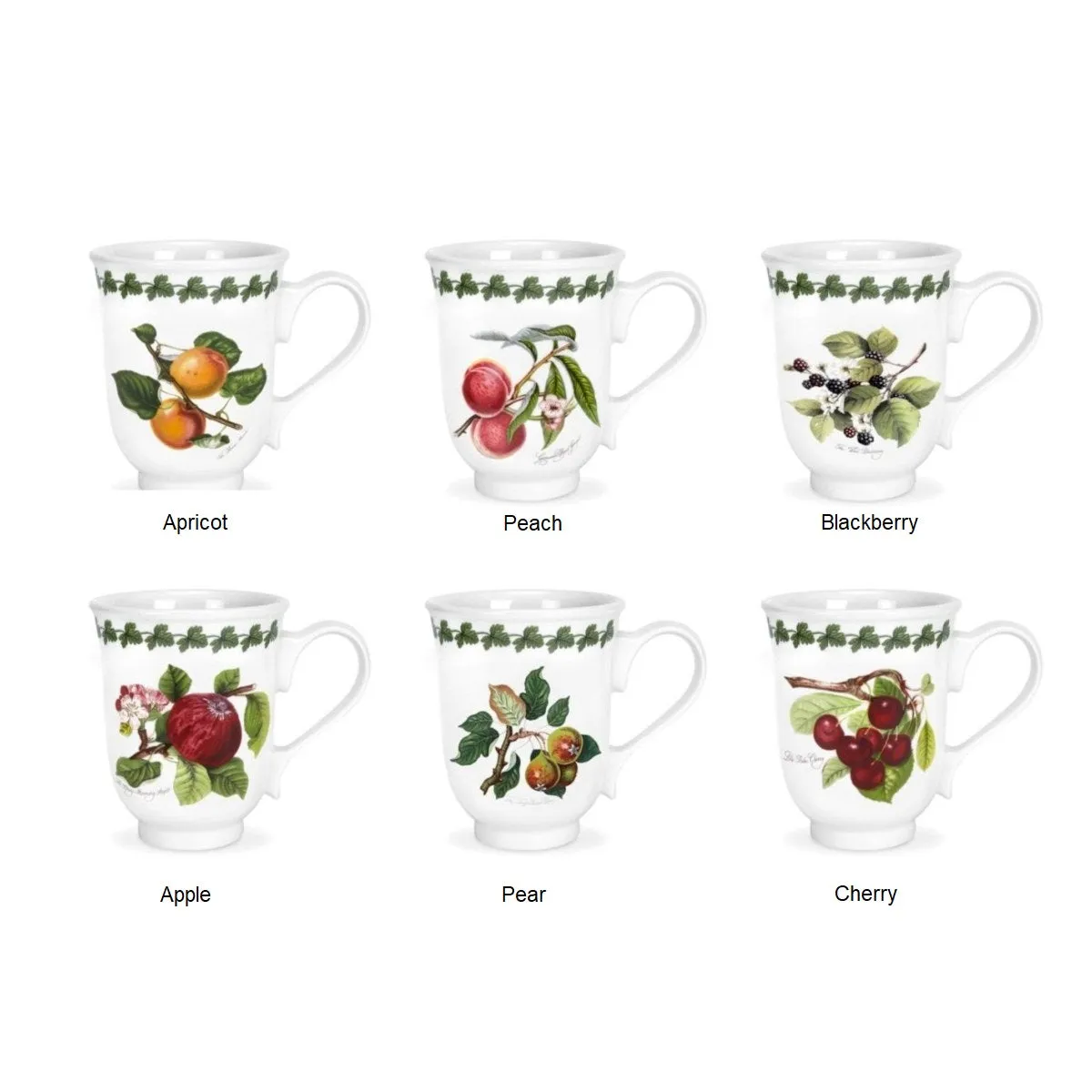 Portmeirion Pomona Bell Beaker Assorted 295ml (price per item)