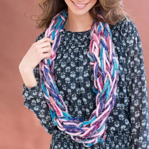 Red Heart Arm-Knit Chic Cowl