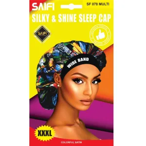 Saifi Silky & Shine Sleep Cap SF 078 MULTI XXXL