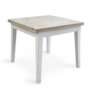 Signature Grey 95-190cm Square Extending Dining Table