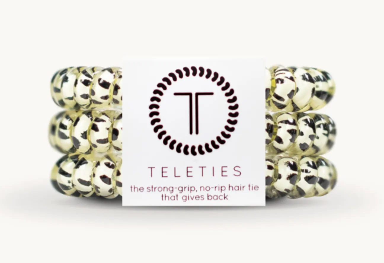 Small Teleties - 3 Pack *Various Styles & Colors*