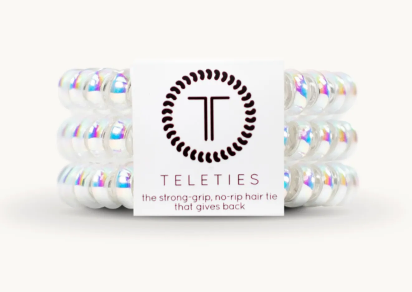 Small Teleties - 3 Pack *Various Styles & Colors*