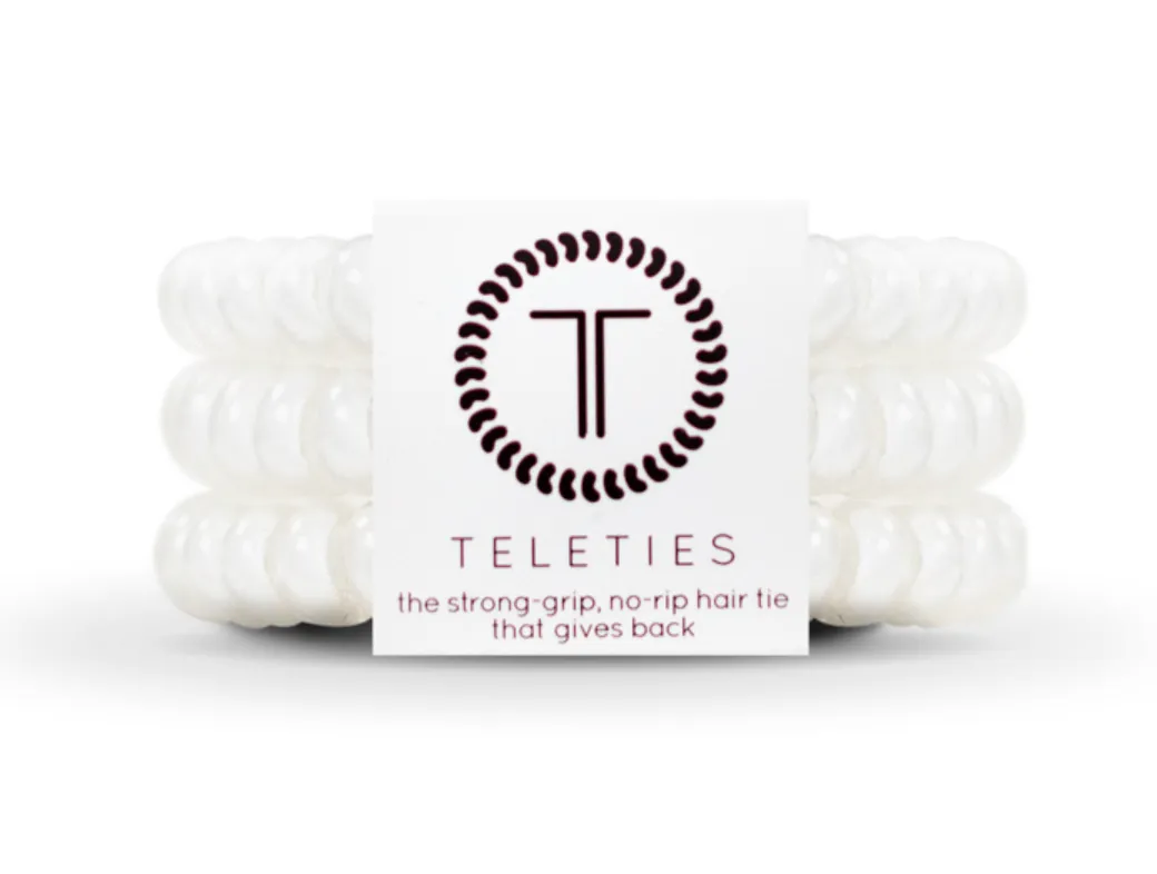 Small Teleties - 3 Pack *Various Styles & Colors*