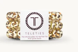 Small Teleties - 3 Pack *Various Styles & Colors*