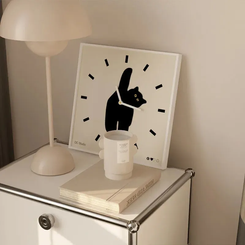 Time for Cat-titude Modern Wall Clock