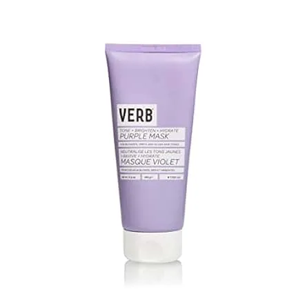 Verb Purple Hair Mask - Tone Brighten Hydrate - 6.3 oz