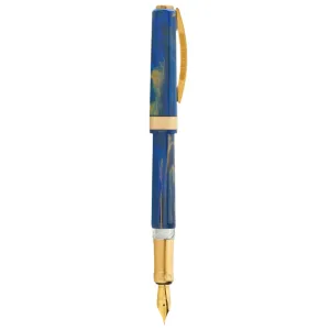 Visconti Opera Gold Blue Fountain Pen